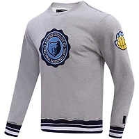 Pro Standard Memphis Grizzlies Crest Emblem Pullover Sweatshirt