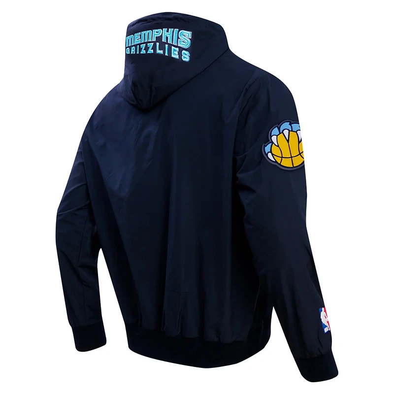 Pro Standard Memphis Grizzlies Hybrid Full-Zip Hoodie