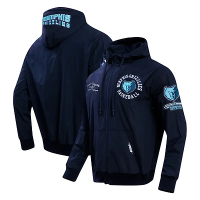 Pro Standard Memphis Grizzlies Hybrid Full-Zip Hoodie