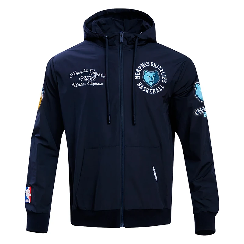 Pro Standard Memphis Grizzlies Hybrid Full-Zip Hoodie