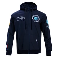 Pro Standard Memphis Grizzlies Hybrid Full-Zip Hoodie