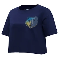 Pro Standard Memphis Grizzlies Jewels Boxy Cropped T-Shirt
