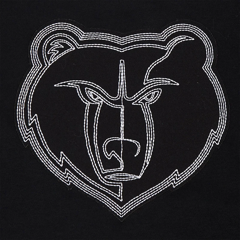 Pro Standard Memphis Grizzlies Paint The City Cropped Pullover Sweatshirt