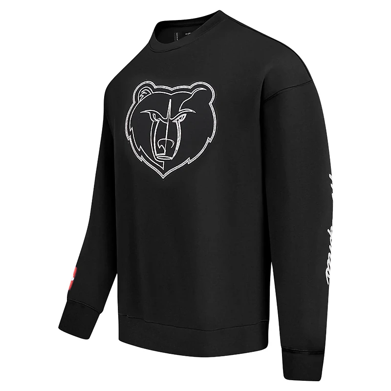 Pro Standard Memphis Grizzlies Paint the City Drop Shoulder Sweatshirt