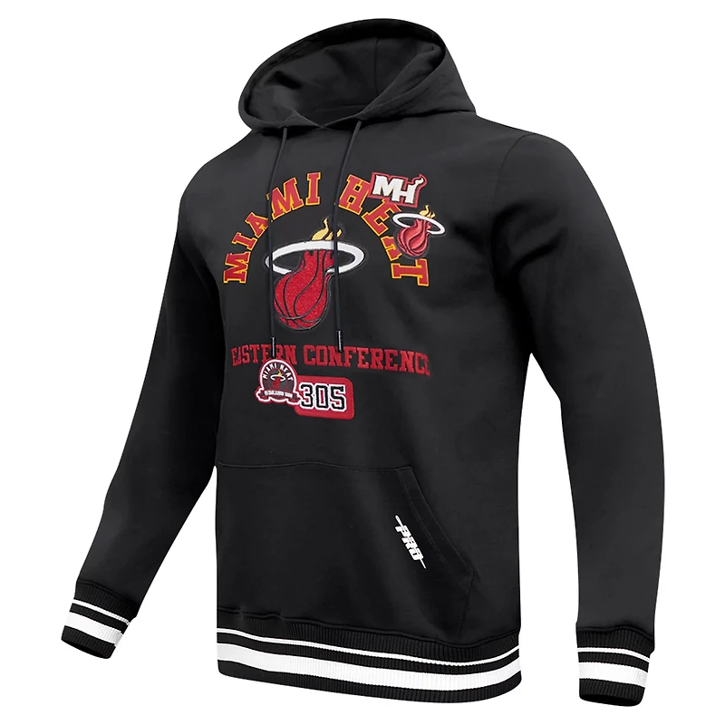 Pro Standard Miami Heat Area Code Pullover Hoodie