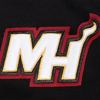 Pro Standard Miami Heat Jewels Cropped Pullover Hoodie