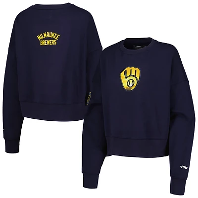 Pro Standard Milwaukee Brewers Painted Sky Pullover Sweatshirt