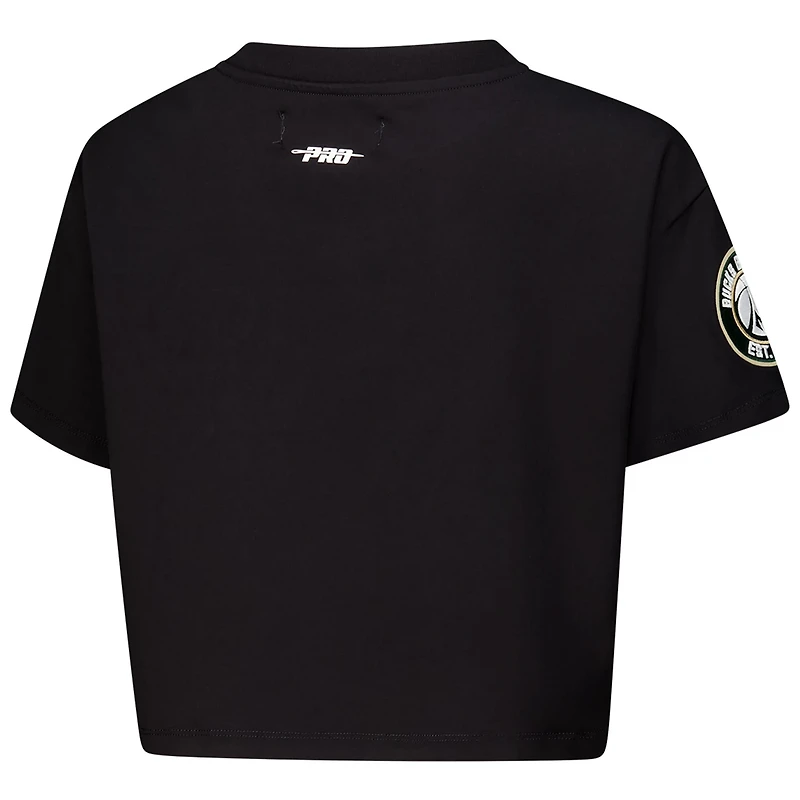 Pro Standard Milwaukee Bucks Jewels Boxy Cropped T-Shirt