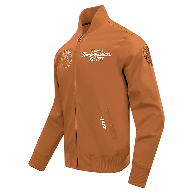 Pro Standard Minnesota Timberwolves Paint The City Full-Zip Jacket