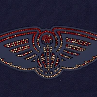 Pro Standard New Orleans Pelicans Jewels Cropped Pullover Hoodie