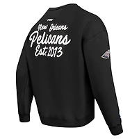 Pro Standard New Orleans Pelicans Paint the City Drop Shoulder Sweatshirt