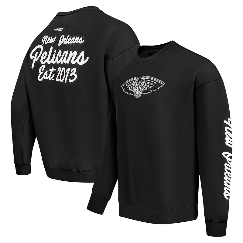 Pro Standard New Orleans Pelicans Paint the City Drop Shoulder Sweatshirt