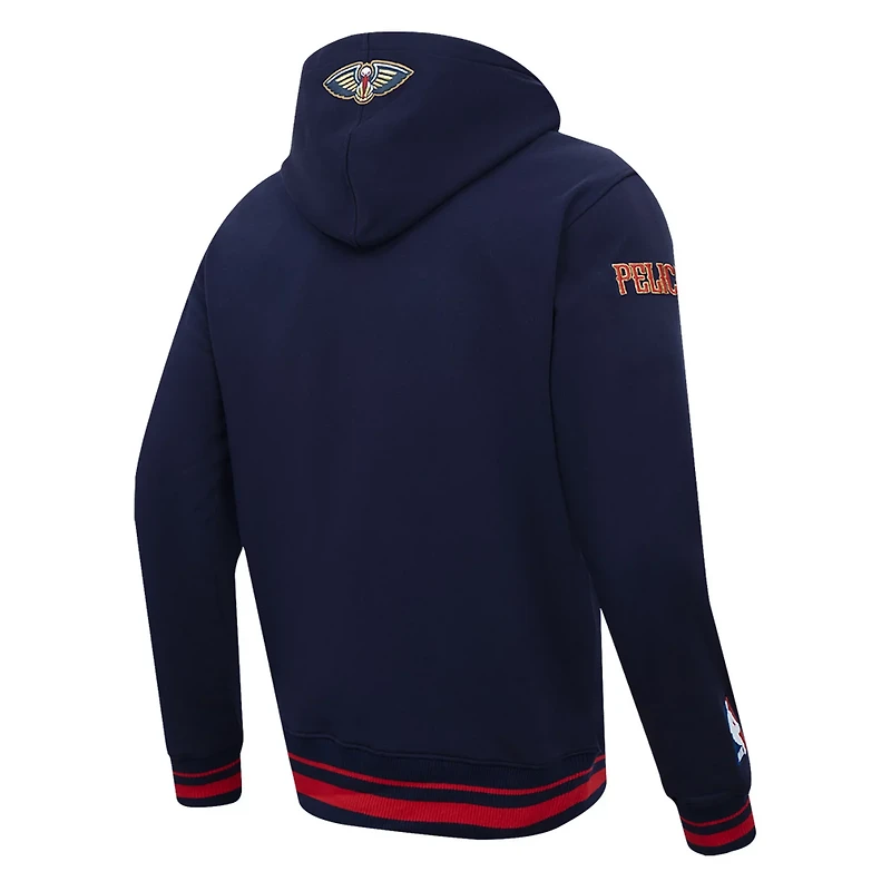 Pro Standard New Orleans Pelicans Script Tail Pullover Hoodie