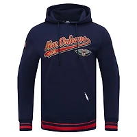 Pro Standard New Orleans Pelicans Script Tail Pullover Hoodie