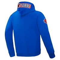 Pro Standard New York Knicks Split Logo Pullover Hoodie