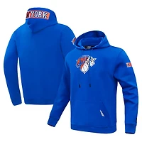 Pro Standard New York Knicks Split Logo Pullover Hoodie