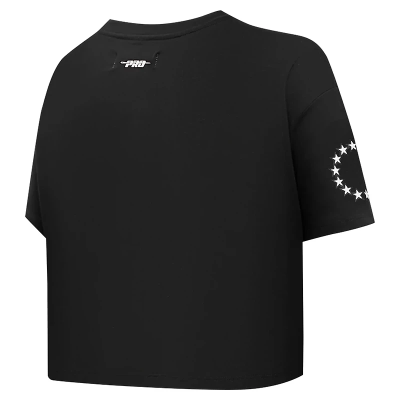 Pro Standard Philadelphia 76ers Jewels Boxy Cropped T-Shirt