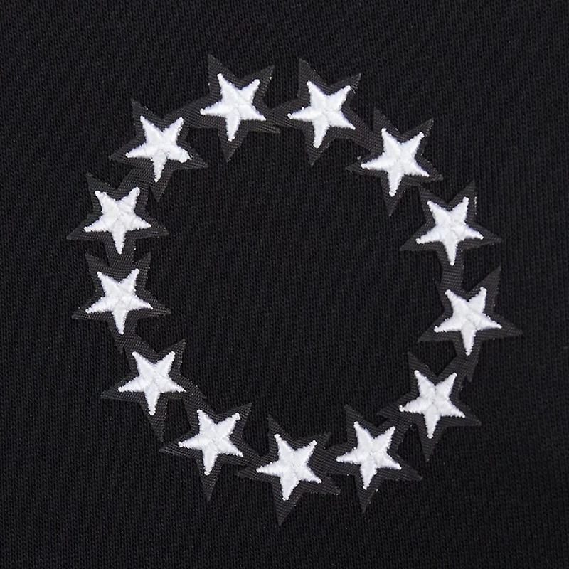 Pro Standard Philadelphia 76ers Jewels Cropped Pullover Hoodie