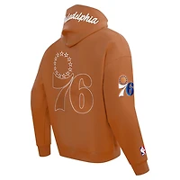 Pro Standard Philadelphia 76ers Paint the City Drop Shoulder Pullover Hoodie