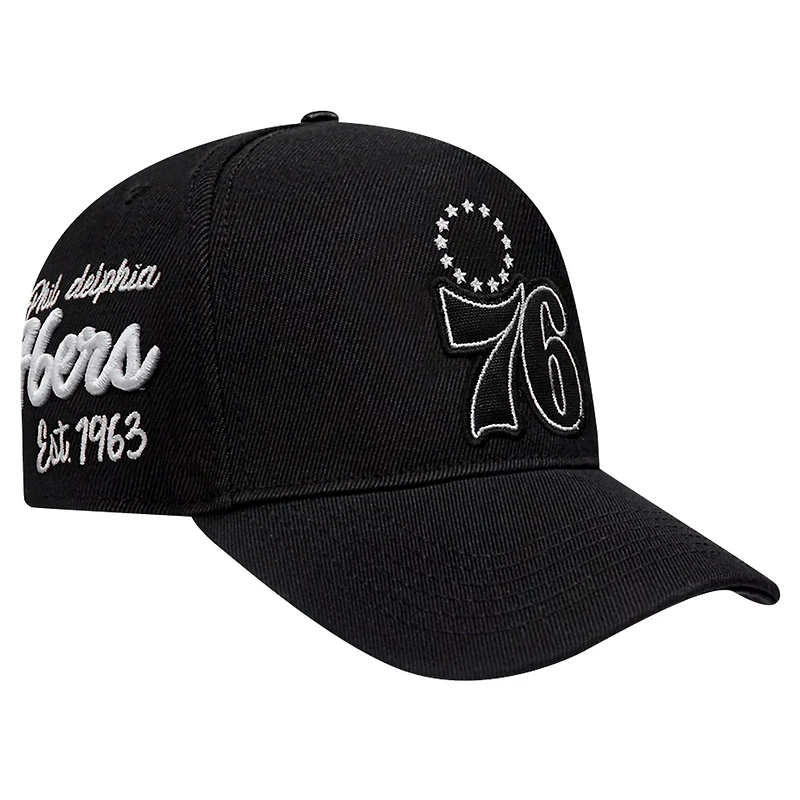 Pro Standard Philadelphia 76ers Paint the City Pinch Front Snapback Hat