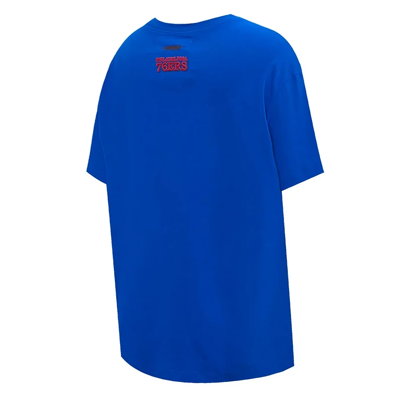 Pro Standard Philadelphia 76ers Script Boyfriend T-Shirt