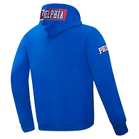 Pro Standard Philadelphia 76ers Split Logo Pullover Hoodie