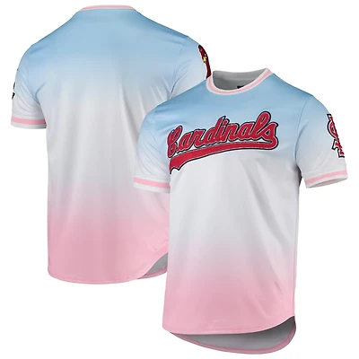 Pro Standard Pink St Louis Cardinals Ombre T-Shirt