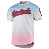 Pro Standard Pink St Louis Cardinals Ombre T-Shirt