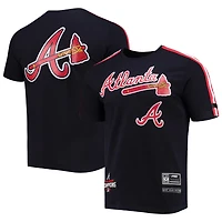 Pro Standard Red Atlanta Braves Taping T-Shirt