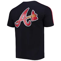 Pro Standard Red Atlanta Braves Taping T-Shirt