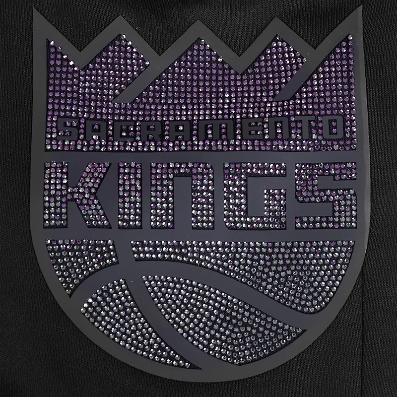 Pro Standard Sacramento Kings Jewels Boxy Cropped T-Shirt