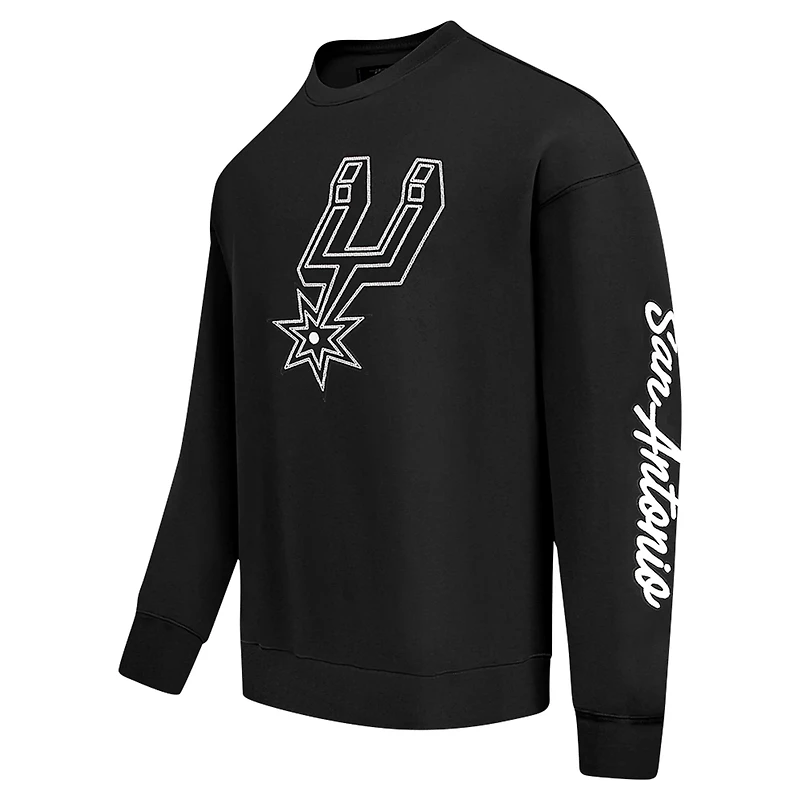 Pro Standard San Antonio Spurs Paint the City Drop Shoulder Sweatshirt