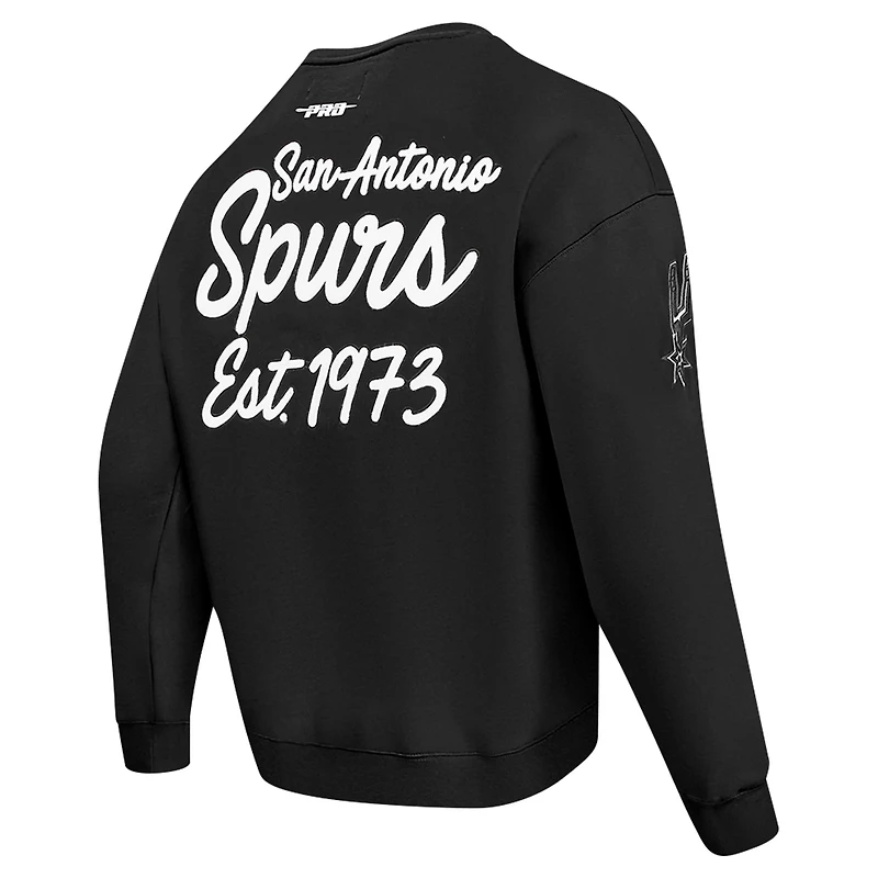 Pro Standard San Antonio Spurs Paint the City Drop Shoulder Sweatshirt