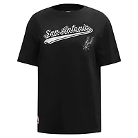 Pro Standard San Antonio Spurs Script Boyfriend T-Shirt