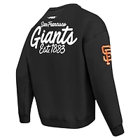 Pro Standard San Francisco Giants Paint The City Dropped Shoulder Pullover Sweatshirt