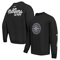 Pro Standard Seattle Mariners Paint The City Dropped Shoulder Pullover Sweatshirt