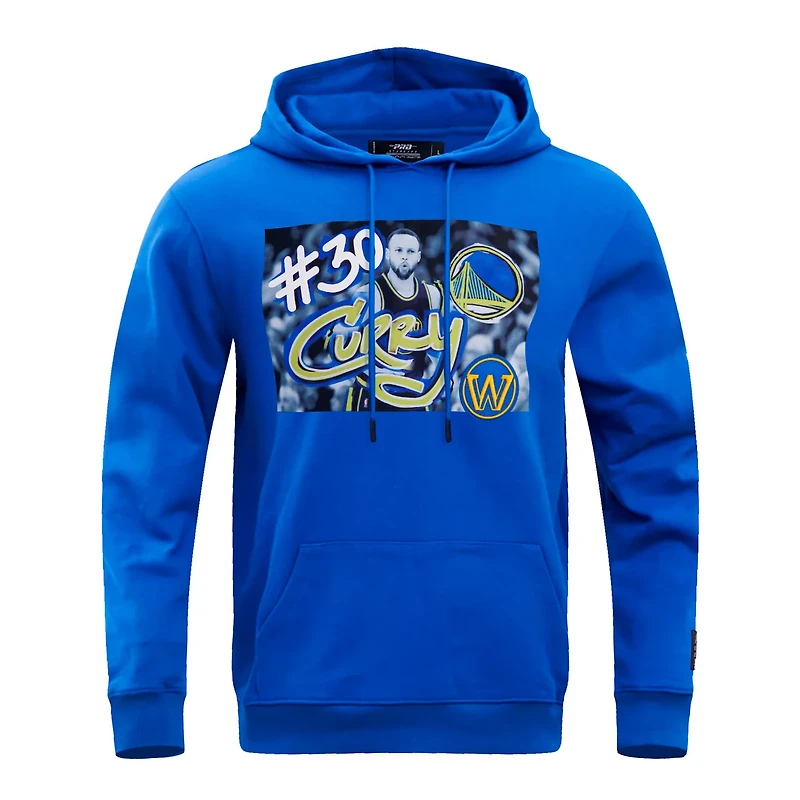 Pro Standard Stephen Curry Golden State Warriors Player Yearbook Pullover Hoodie