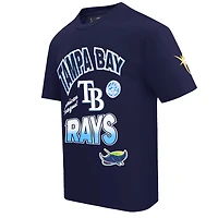 Pro Standard Tampa Bay Rays Turn It Up Dropped Shoulder T-Shirt
