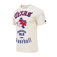 Pro Standard Texas Rangers Cooperstown Collection Old English T-Shirt