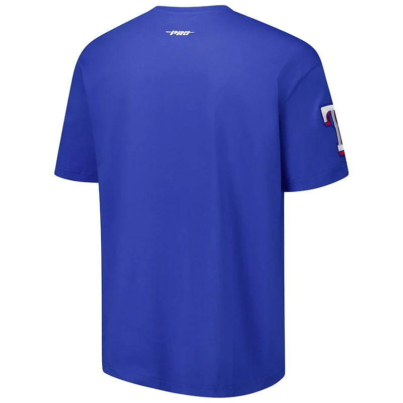 Pro Standard Texas Rangers Turn It Up Dropped Shoulder T-Shirt