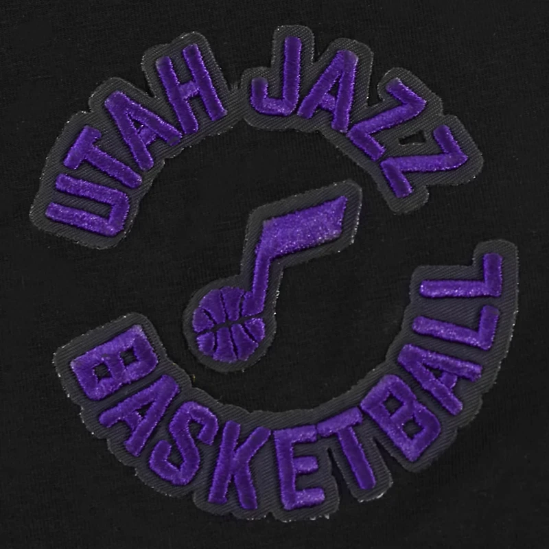 Pro Standard Utah Jazz Jewels Boxy Cropped T-Shirt