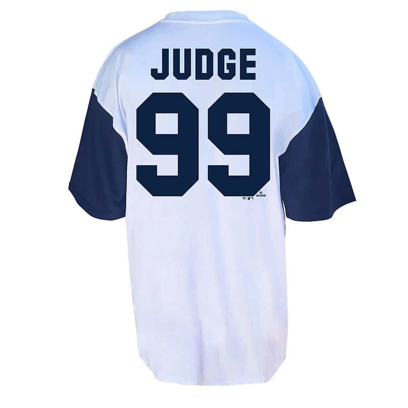 Profile Aaron Judge Navy New York Yankees Big  Tall Player Name Number T-Shirt