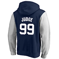Profile Aaron Judge New York Yankees Big  Tall Name Number Fleece Pullover Hoodie