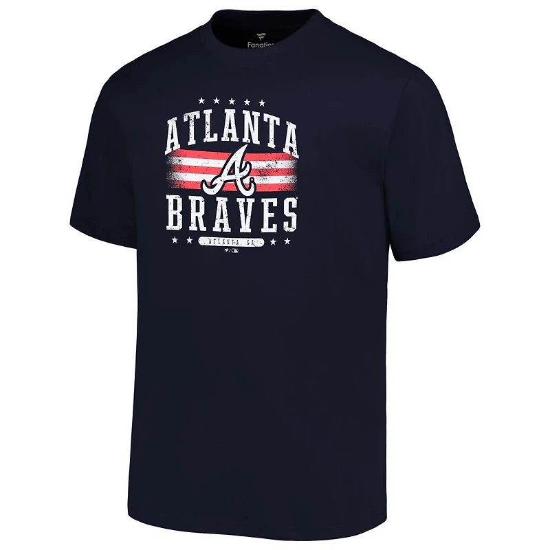 Profile Atlanta Braves Big  Tall Americana T-Shirt