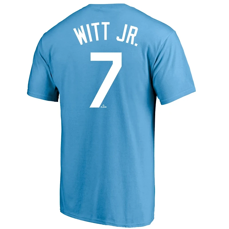 Profile Bobby Witt Jr Kansas City s Big  Tall Player Name Number T-Shirt