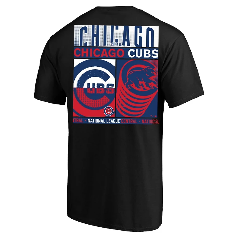 Profile Chicago Cubs Big  Tall Two-Sided Graphic T-Shirt