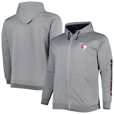 Profile Cleveland Guardians Big  Tall Pullover Hoodie