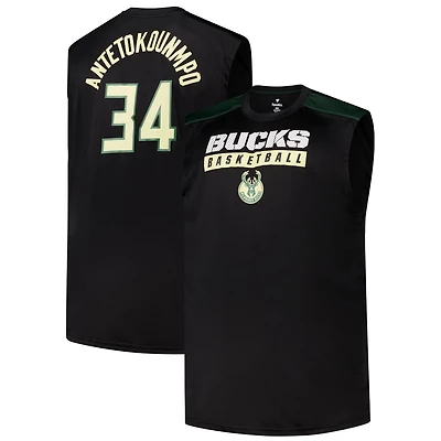 Profile Giannis Antetokounmpo Milwaukee Bucks Big  Tall Player Muscle Tank