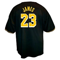 Profile LeBron James Los Angeles Lakers Big  Tall Name Number Button-Up Jersey