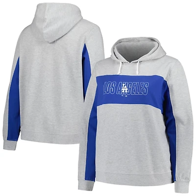 Profile Los Angeles Dodgers Plus Pullover Jersey Hoodie